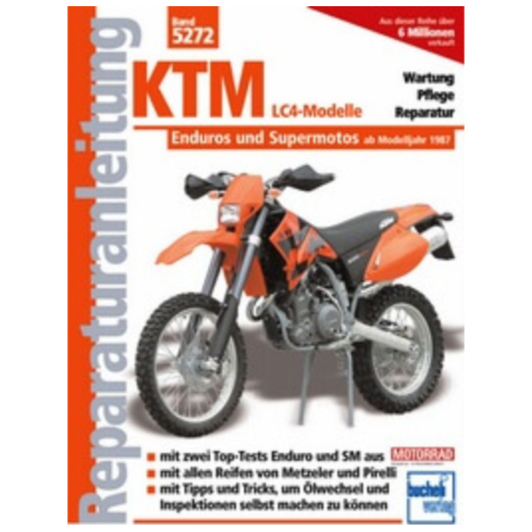 Reparaturhandbuch Motorbuch Bd. 5272 Reparatur-Anleitung für: KTM LC4 87