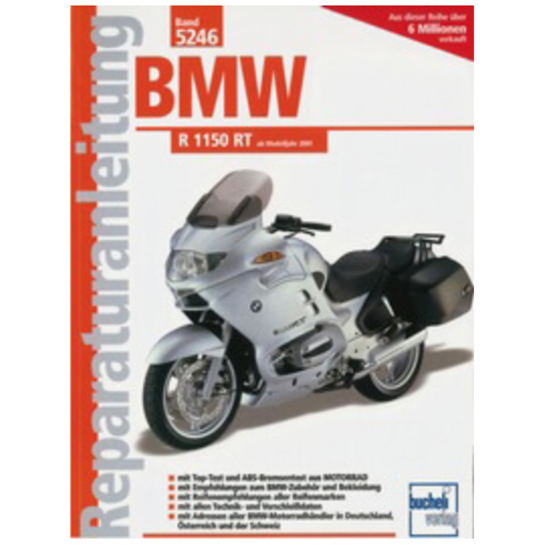 Motorbuch Vol. 5246 Rep. manual for: BMW R 1150 RT, 01
