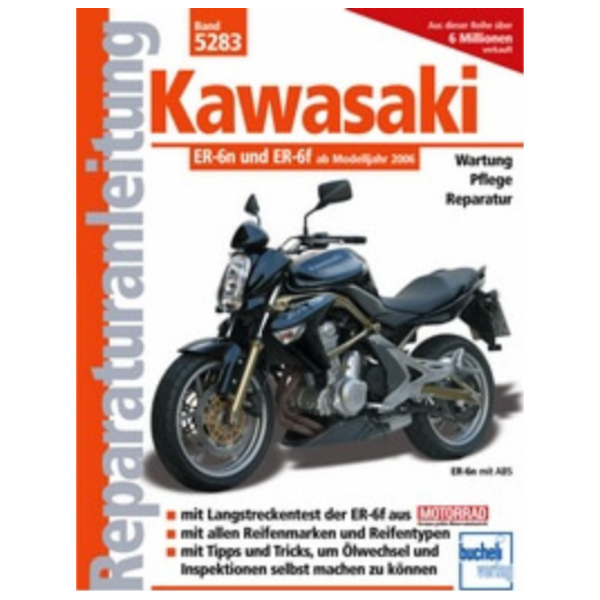 Motorbuch Vol. 5283 Repair instructions for: KAWASAKI ER-6n, 05