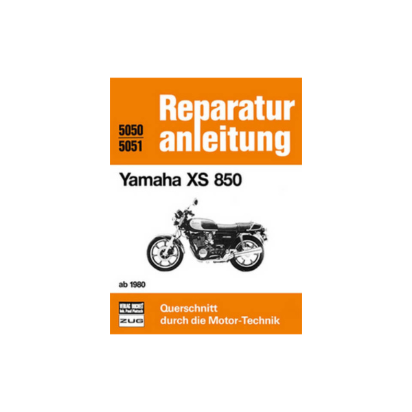 Motorbuch Vol. 5050, Rep. Instructions for: YAMAHA XS 850 80