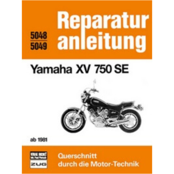 Motorbuch Vol. 5048-5049 Repair Instructions for: YAMAHA XV750 SE 81
