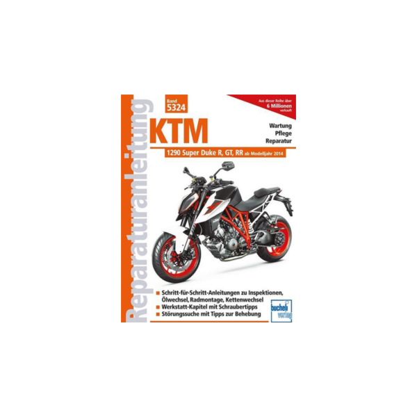 Motorbuch Vol. 5324 for: KTM 1290 Super Duke 14-, incl. variants fitting for KTM Super Duke  1290  2021-2021, 