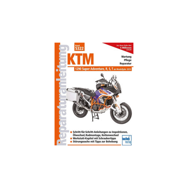 Motorbuch Vol. 5322 for: KTM 1290 Super Adventure 15-, incl. variants
