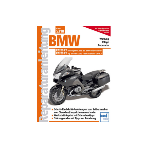 Reparaturhandbuch Motorbuch Rep.-Anleitung für: BMW R 1200 RT 2005-2013