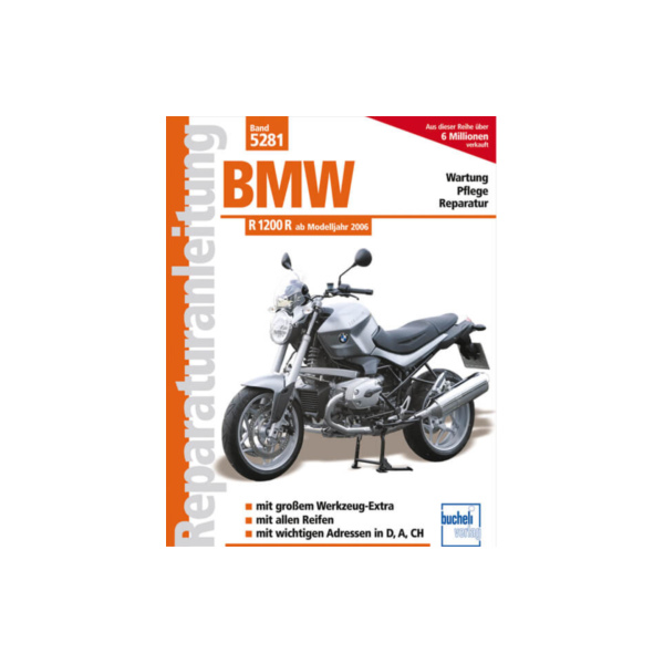 Reparaturhandbuch Motorbuch Rep.-Anleitung für: BMW R 1200 R 2006