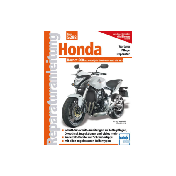 Motorbuch Repair Instructions for: HONDA Hornet 600 (PC41)2007