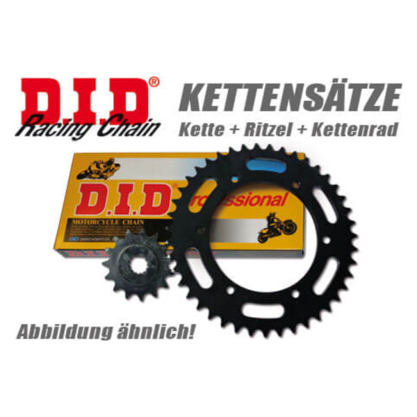 DID Kette und ESJOT Räder ZVMX chain set for: APRILIA 1000 RSV4 R/Factory/APRC/ ABS, 09-15
