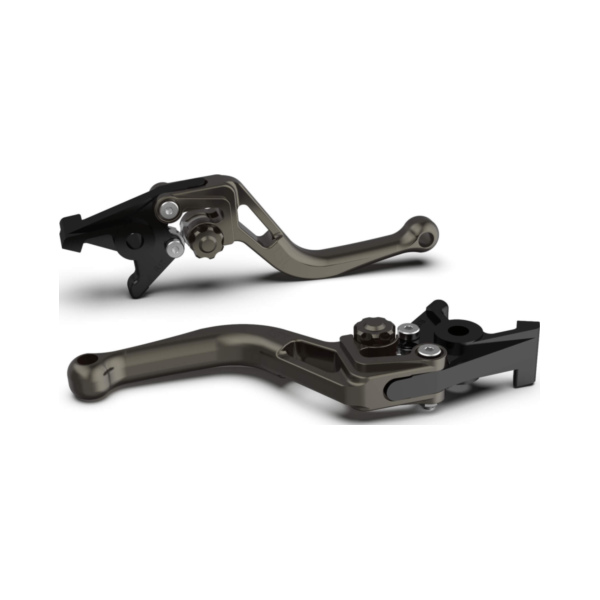 LSL Clutch lever BOW L51 short, anthracite/anthracite fitting for Ducati Monster  80 MH00AA/MK35A 2021-2021, 