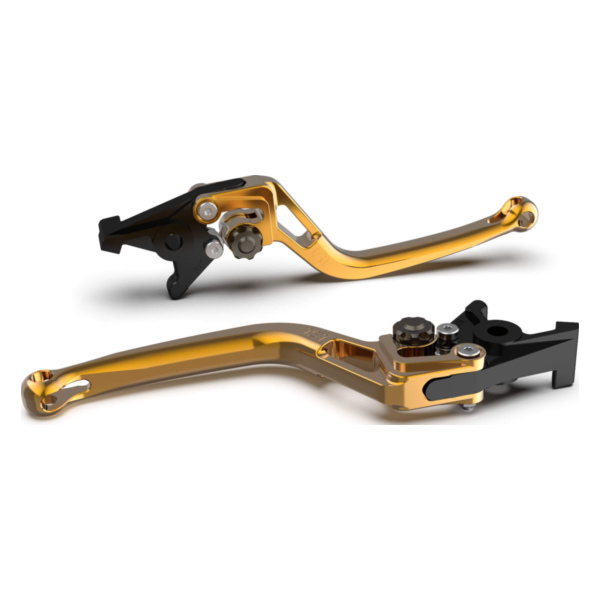 LSL Brake lever BOW R23R, gold/anthracite fitting for Triumph Scrambler  35 DS04 2022-2022, 