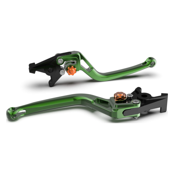 LSL Clutch lever BOW L04, green/orange