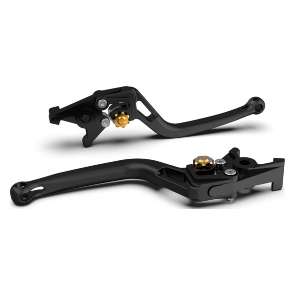 LSL Clutch lever BOW L67R ,black pearl blasted/gold