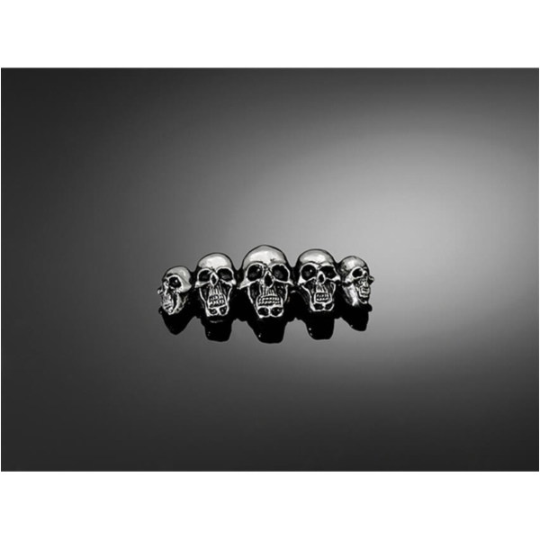 HIGHWAY HAWK Skulls in a row, Gr. S
