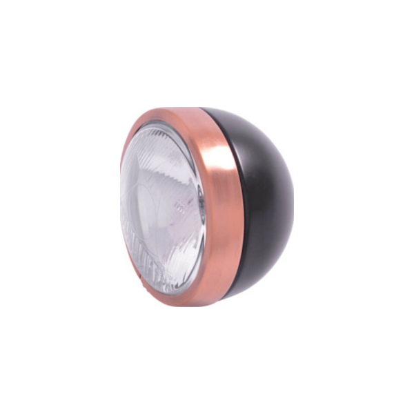 HIGHWAY HAWK Headlights USA, black/copper optic