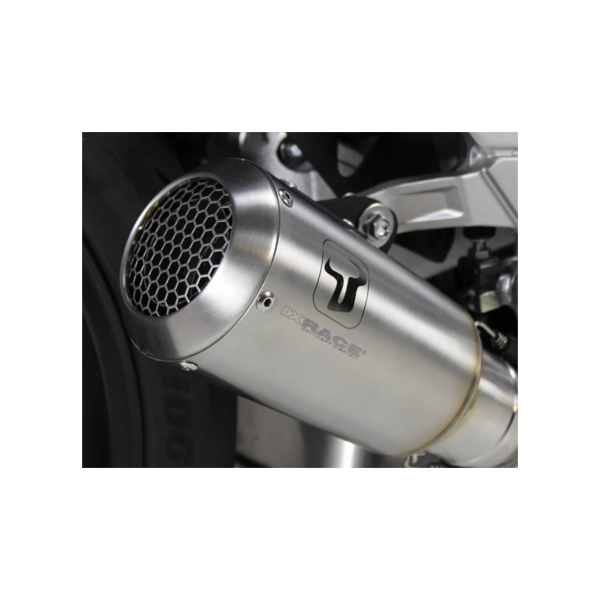 Auspuff IXRACE MK2 Edelstahl Endtopf für: Suzuki GSX-S 1000 /GT 21-22, KATANA 1000 22, EURO 5, silber passend für Suzuki GSX-S  1000 WEK0 2022-2022, 