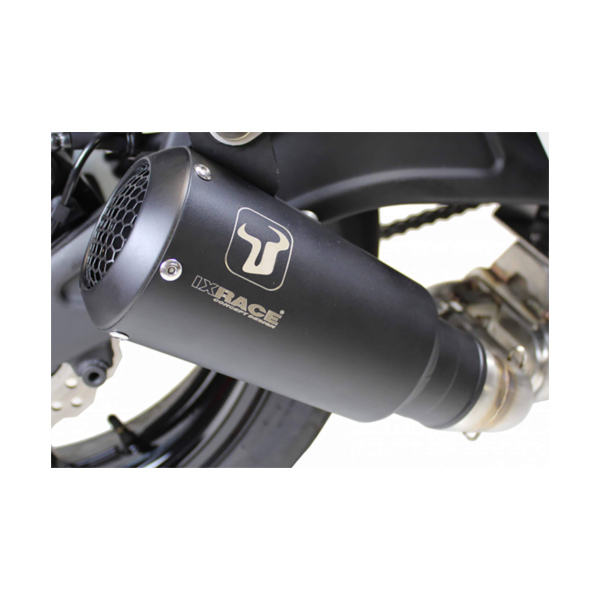 IXRACE MK2 stainless steel muffler for Kawasaki Ninja 1000 SX, black fitting for Kawasaki Ninja  1000  2022-2022, 