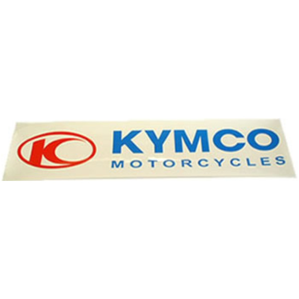 sticker for: Kymco 111x27mm transparent 10258