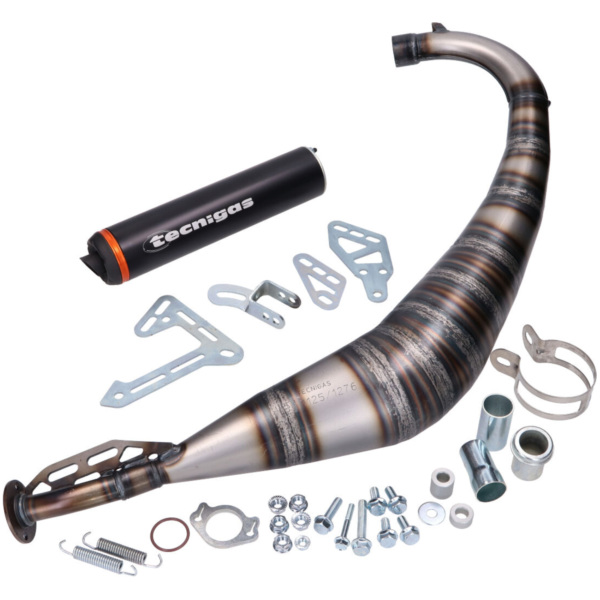 Schalldämpfer Auspuff Tecnigas G-Box für Derbi Senda, DRD (00-), MH RX, Peugeot RX 15908