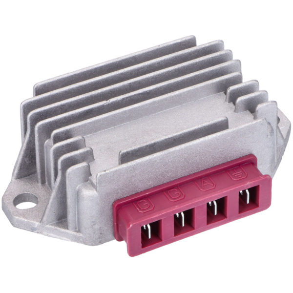 regulator / rectifier 4-pin for Vespa PK 50, PX 80, PK 125, P 200, PX 200, Cosa, XL2 16832 fitting for Vespa PK E-Starter 50 V5X3T 1994, 2,7 PS, 2 kw