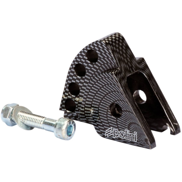 Höherlegungssatz Polini CNC 4-Loch Carbon-Look für Minarelli stehend 173.0028