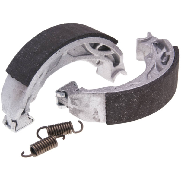 brake shoe set Polini 110x25mm w/ springs for drum brake for Gilera, Piaggio, Vespa 176.1284 fitting for Piaggio VELOFAX  50  1996-0, 