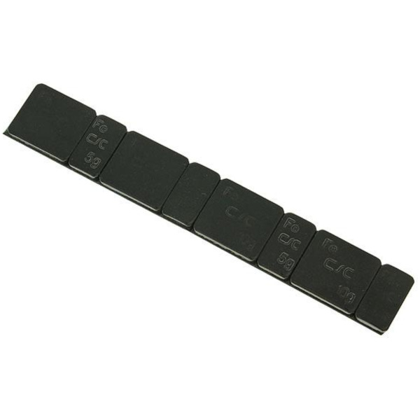 balancing weights adhesive tape / glue strip black flat version 19817
