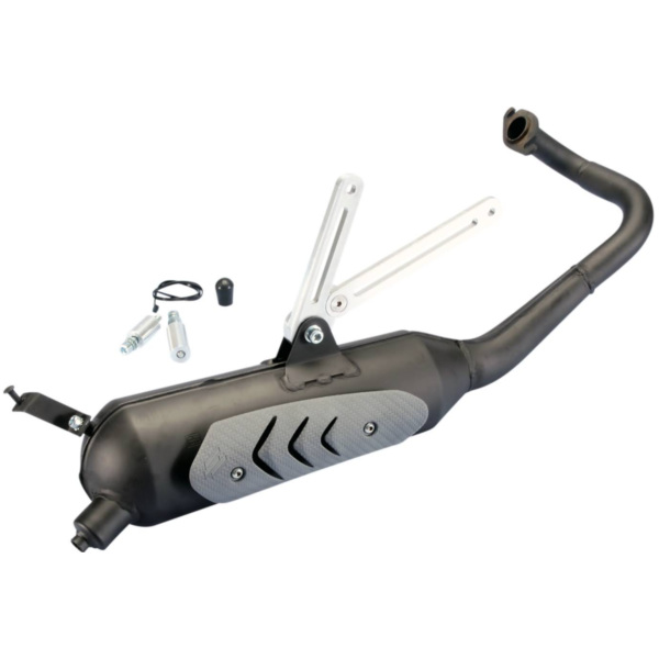 exhaust Polini for Kymco, SYM horizontal AC 200.0320 fitting for Kymco Vitality  50 U30000 2014, 3,9 PS, 2,9 kw