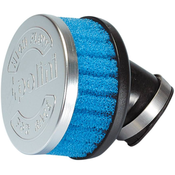 air filter Polini D.32 Special short air box 32mm 30° blue 203.0048
