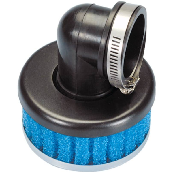 air filter Polini D.38 Special short air box 38mm 90° blue 203.0057
