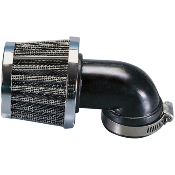 Lufi Luftfilter Polini Metal Air Filter 35mm 90° Chrom 203.0066