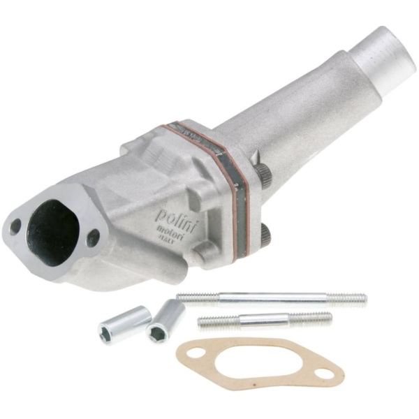 Ansaugstutzen Polini Membran 18/23mm für Piaggio Ape 50 FL, FL2, FL3, RST Mix 215.0270
