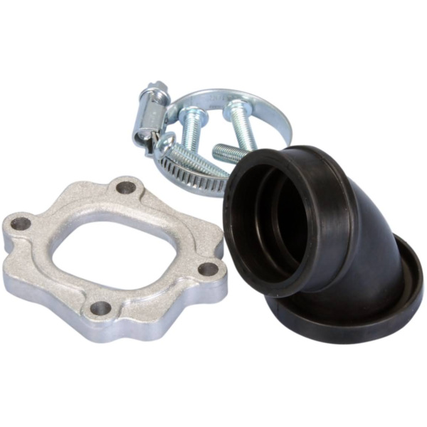 intake manifold Polini 360 30/35mm for Minarelli horizontal w/ 26-30mm PWK, Dellorto carburetor 215.0433