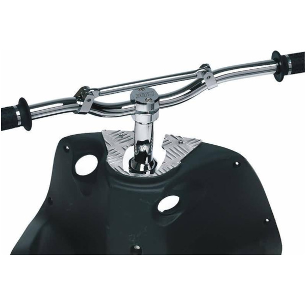handlebar cover checkered aluminium for Gilera Runner (08/05-) 21818