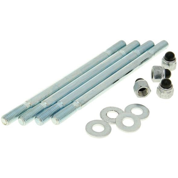 cylinder bolt set incl. nuts M7x115mm for Minarelli AM, Generic, for: KSR-Moto, Keeway, Motobi, Ride, CPI, 1E40MA, 1E40MB 24206