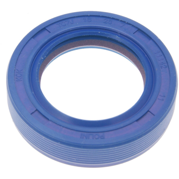 shaft seal crankshaft Polini FKM/PTFE 18x28x7mm for Piaggio 285.0131 fitting for Aprilia SR Ditech Street 50 TE000 2005, 5,4 PS, 4 kw
