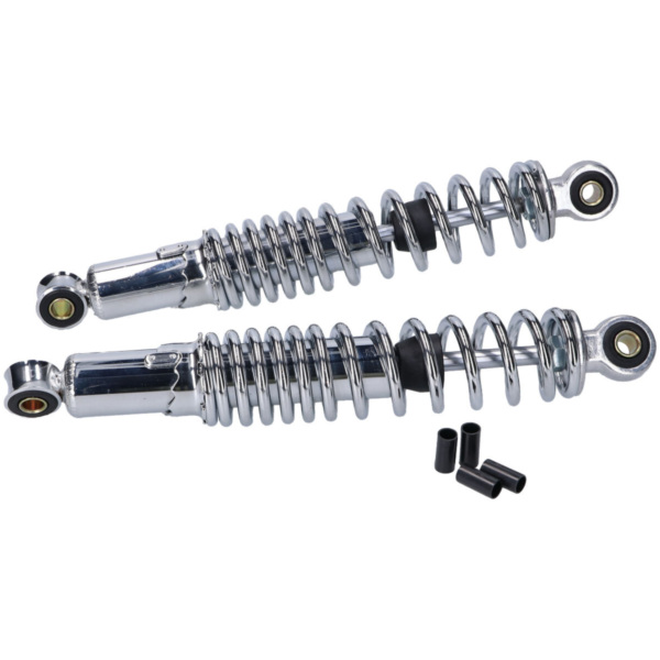 shock absorber set rear 300mm chromed 28745