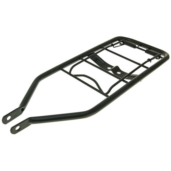 rear luggage rack black with spring clamp for Puch Maxi 28765 fitting for Puch Maxi Speichenrad 25  1982, 1,4 PS, 1 kw