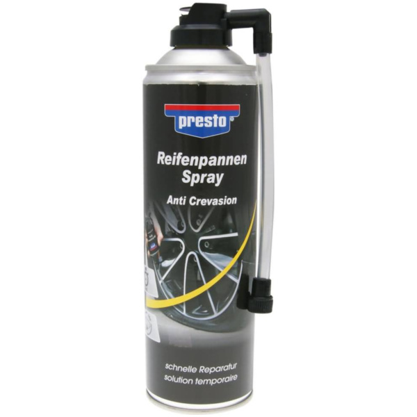 tyre repair spray Presto 500ml 33664