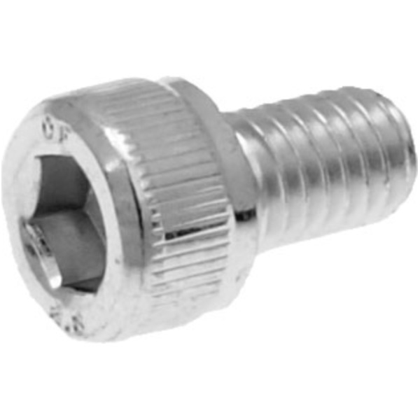 hexagon socket head cap screws DIN912 M6x10 zinc plated steel (50 pcs) 34291