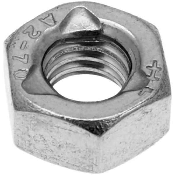 hex lock nuts DIN980 M6 stainless steel A2 (100 pcs) 34355