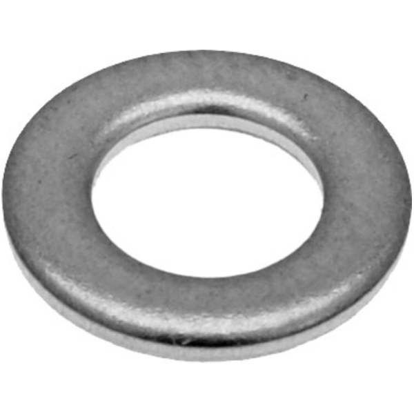 flat washers DIN125 5.3x10x1 for M5 stainless steel A2 (100 pcs) 34358