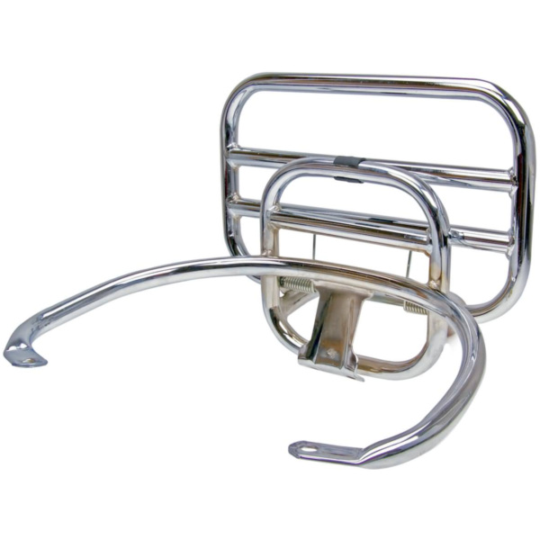 Koffer Top Case Träger / Gepäckträger klappbar Chrom für Vespa GT, GTS, GTV 34389