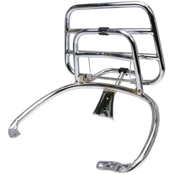 Koffer Top Case Träger / Gepäckträger klappbar Chrom für Vespa Primavera 34393