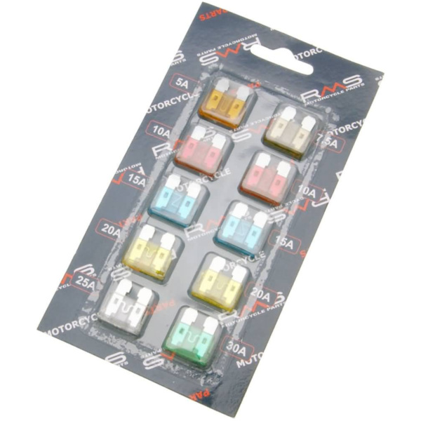 Sicherung Flachstecksicherung 19,2mm RMS 10er Set 34549
