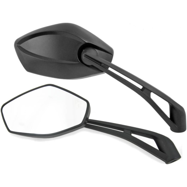 Rückspiegel Spiegel Set ODF M8 / M10 schwarz mit E-Prüfzeichen 35867