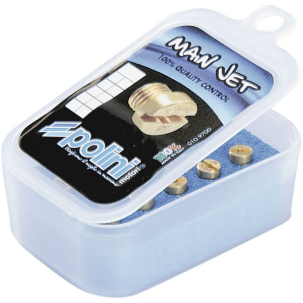 main jet set Polini for Dellorto carburetor 5mm size 100-109 360.0006