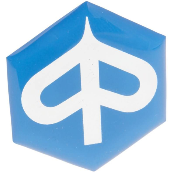 horn cover emblem / badge Piaggio 32mm flat to glue for Piaggio Free, NRG, NTT, Sfera, SKR, Zip 36751