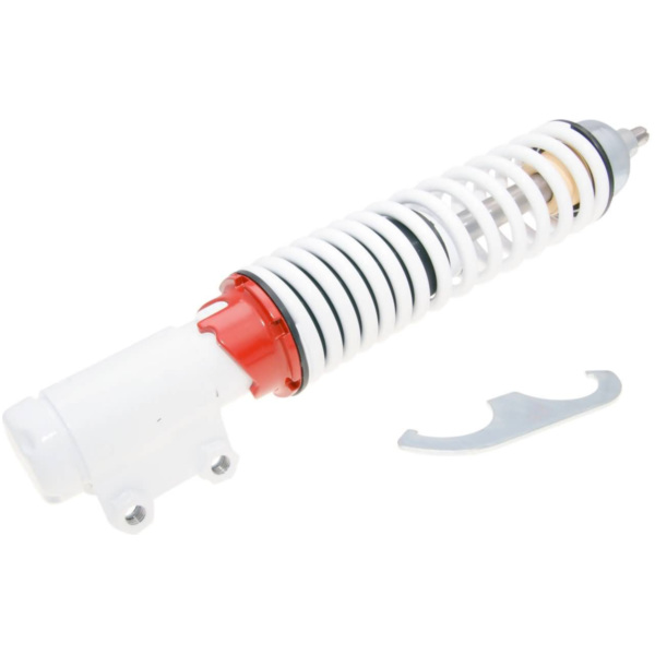 front shock absorber Carbone Sport white for Vespa GTS 125, 150, 300 Super Sport 36762