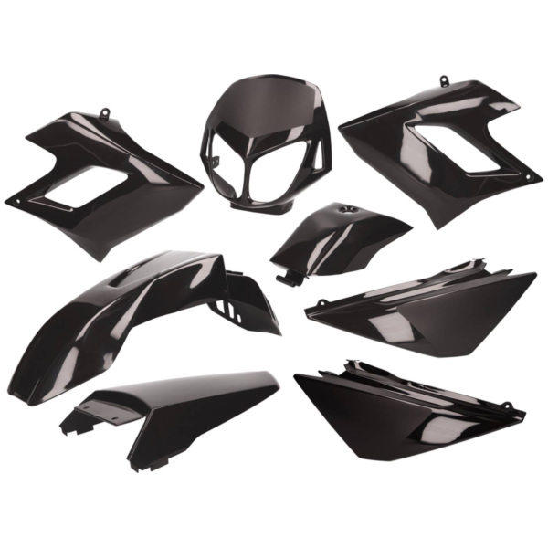 fairing kit black for Derbi Senda DRD Racing -2010 37341 fitting for Derbi Senda DRD Racing 50 SR1D2B 2007, 2,9 PS, 2,1 kw