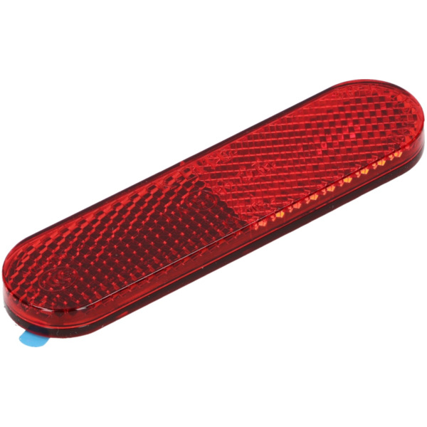 reflector 95x25mm red color, self-adhesive 37430