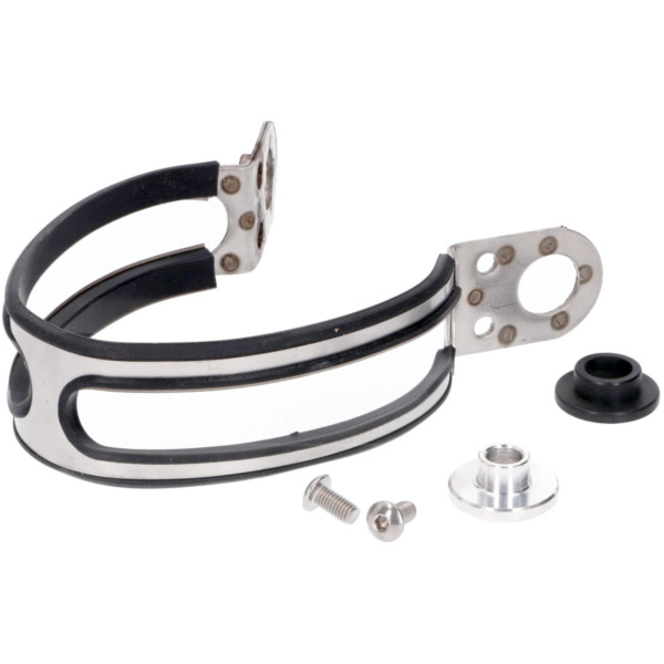 silencer clamp LeoVince for 4T Racing HM-Titan exhaust for 139QMB/QMA 39870 fitting for Explorer Wild Eagle   , 